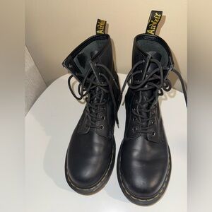 Black Leather Dr Martens